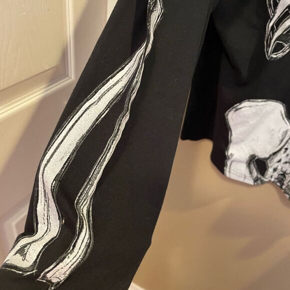 Spirit Men’s Double Sided Skeleton Long Sleeved Shirt XXL - Picture 6 of 15